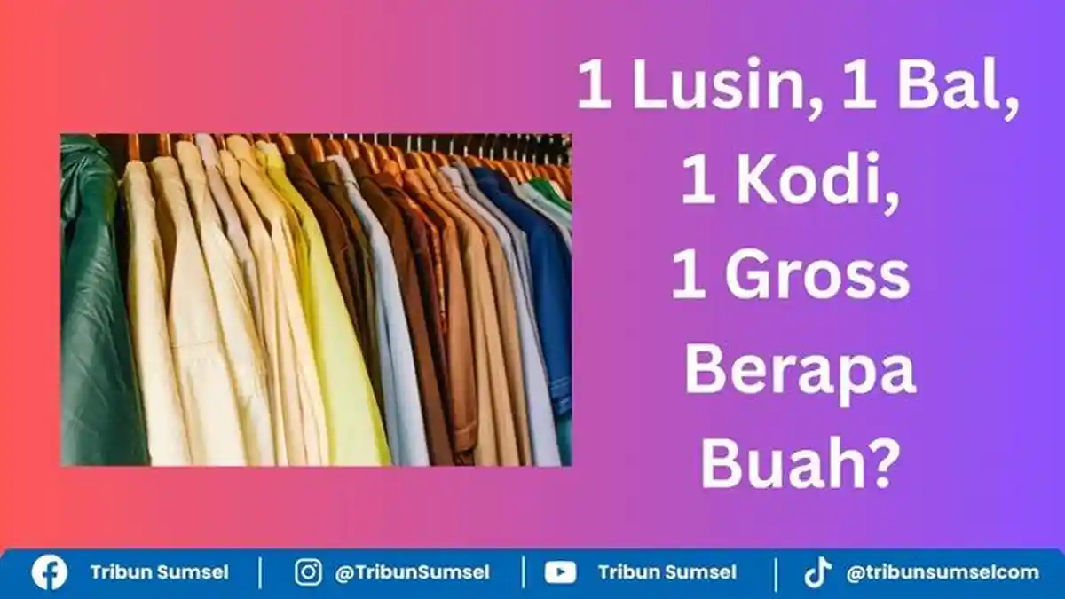 1 Kodi, 1 Gross, 1 Bal, 1 Lusin Berapa Buah? Macam-macam Satuan Ukuran Jumlah dan Contohnya