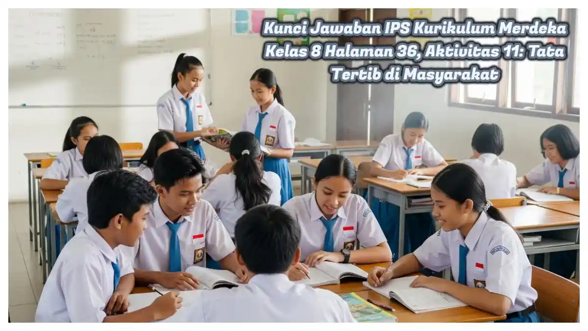 IPS Kelas 8 Halaman 36: Kunci Jawaban Lengkap, Soal Tata Tertib di Masyarakat.