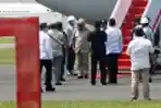 Menhan Prabowo Subianto dan Menkes Terawan Agus Putranto Kunjungi Natuna Terkait Observasi WNI