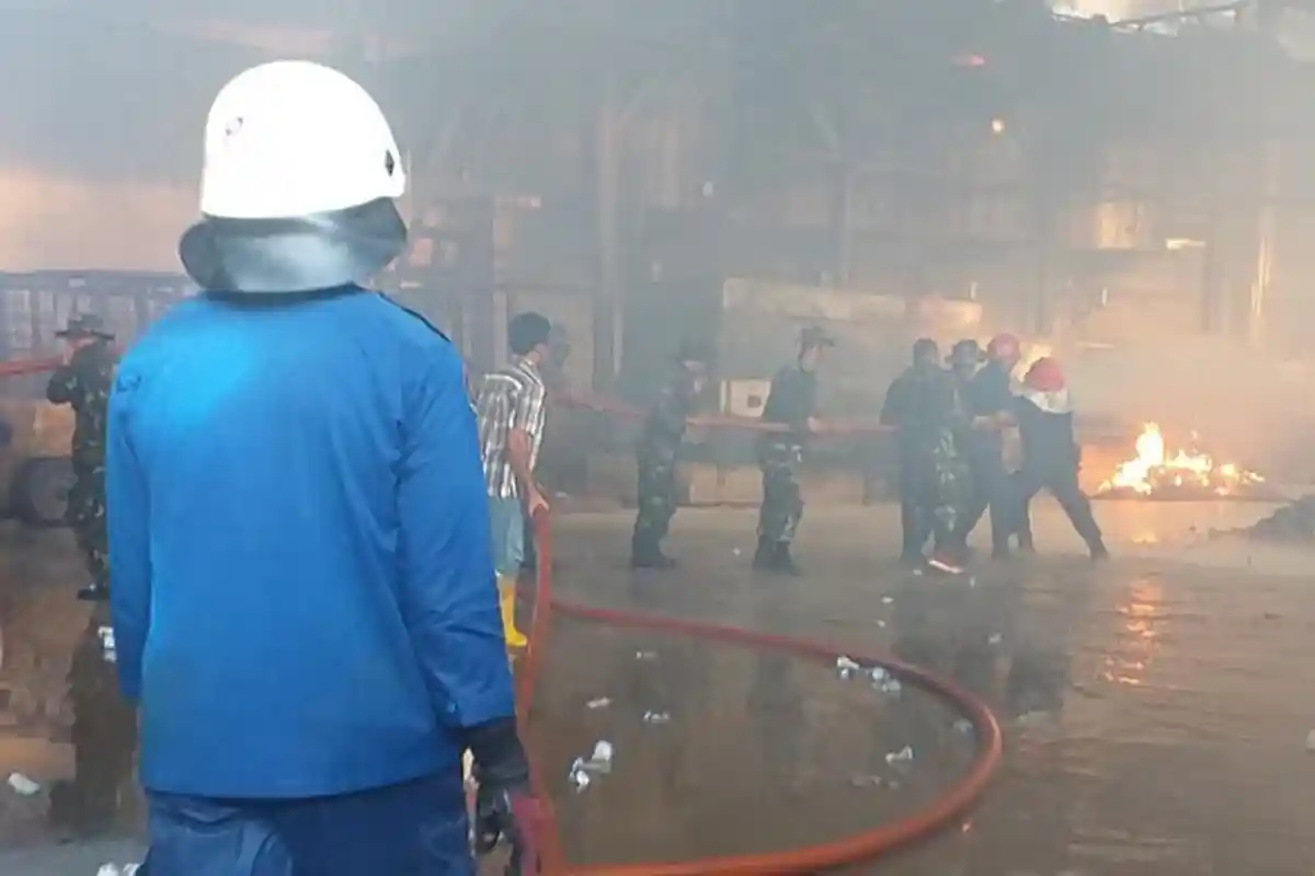 Pabrik Pengolahan Minyak Kelapa di Juli Bireuen Terbakar, Kerugian Ditaksir Miliaran Rupiah