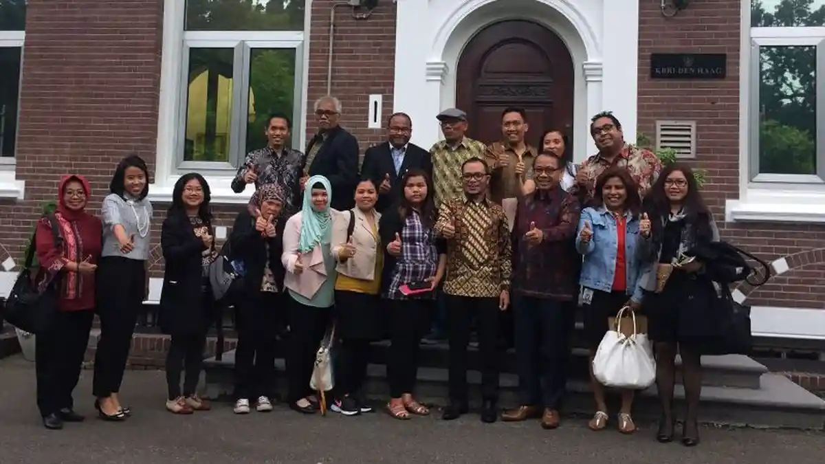 Menaker Buka Puasa dengan Warga Indonesia di Belanda