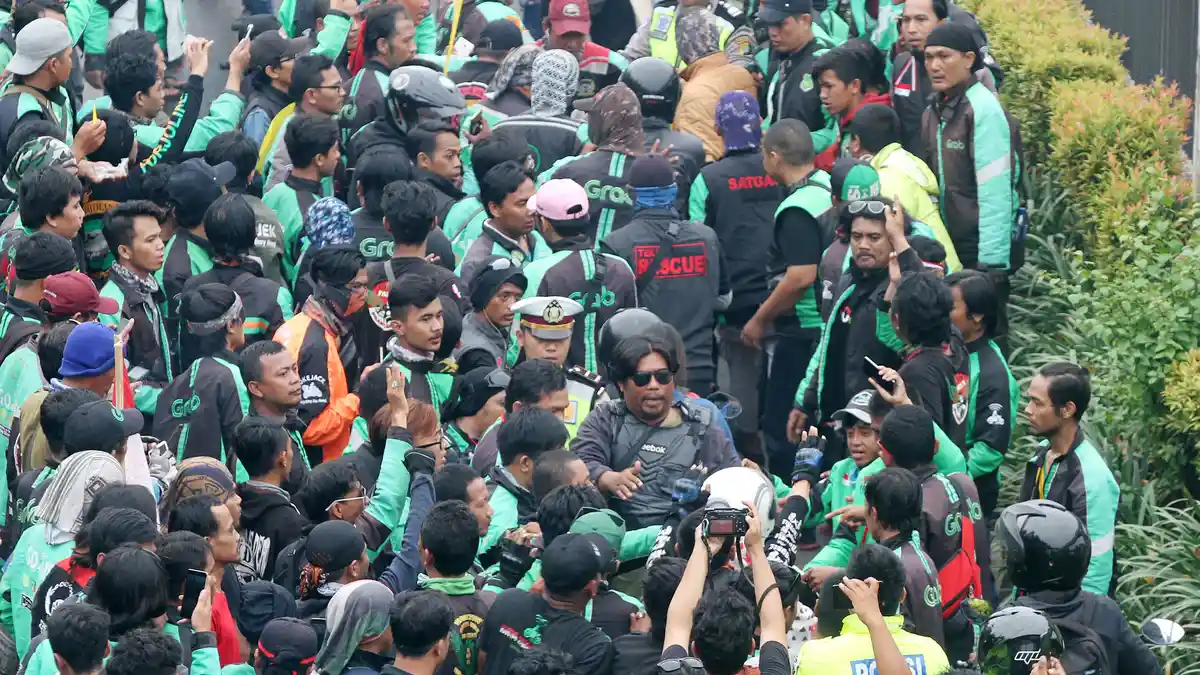 Ojek Online Bakal Gelar Aksi Demo di Opening Asian Games