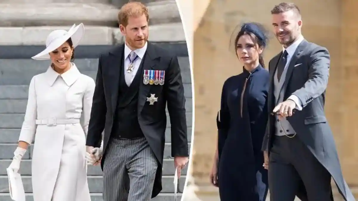 Hubungan Persahabatan David Beckham dengan Pangeran Harry-Meghan Markle Dikabarkan Retak