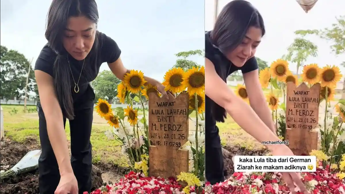 Tangis Farah Dibba, Kakak Lula Lahfah Baru Bisa Pulang 5 Hari Setelah Adik Wafat, Tinggal di Jerman