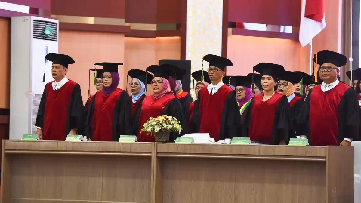 Guru Besar USU Tembus 208 Orang, Rektor Sebut Lonjakan Dua Kali Lipat dalam Lima Tahun