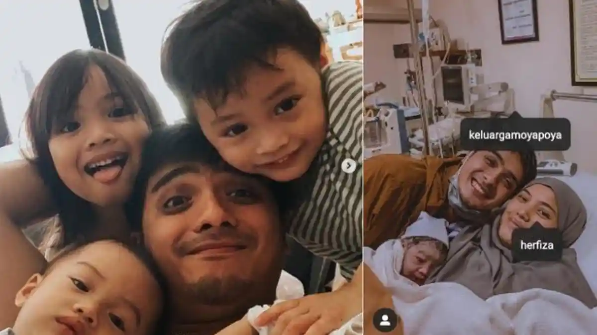 SELAMAT! Ricky Harun Dikaruniai Anak Keempat, Ini Nama Cantik sang ...
