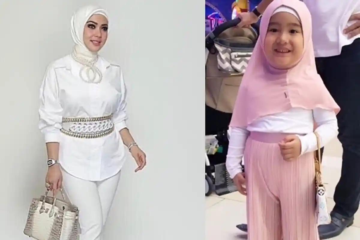 Bak Sosialita, Keponakan Syahrini Bawa Tas Ransel Seharga Rp 28 Juta ke TK,Setara 1 Unit Motor Matic