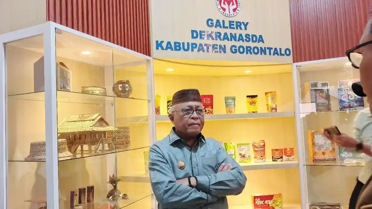 Galery Dekranasda Hadir di Kantor Bupati Gorontalo, Tampilkan Produk UMKM Lokal