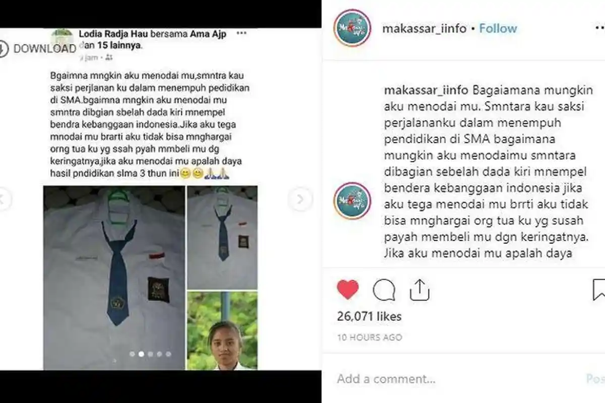 Viral Curhatan Siswi SMA Tak Mau Coret Seragamnya Saat Kelulusan, Disebut Generasi Langka