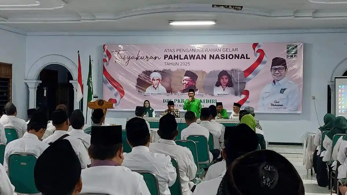 Ketua DPC PKB Kediri Tekankan Nilai-Nilai Gus Dur untuk Kader, Dekat dengan Rakyat