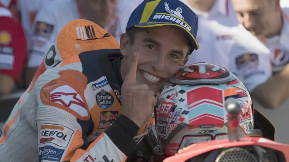 Marc Marquez Finis Terdepan Lantaran Gunakan Ban Soft