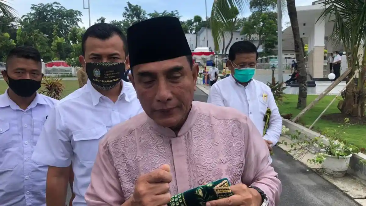 Gubernur Edy Rahmayadi Minta Maaf, Batasi Tamu dan Undangan di Resepsi Pernikahan Putrinya