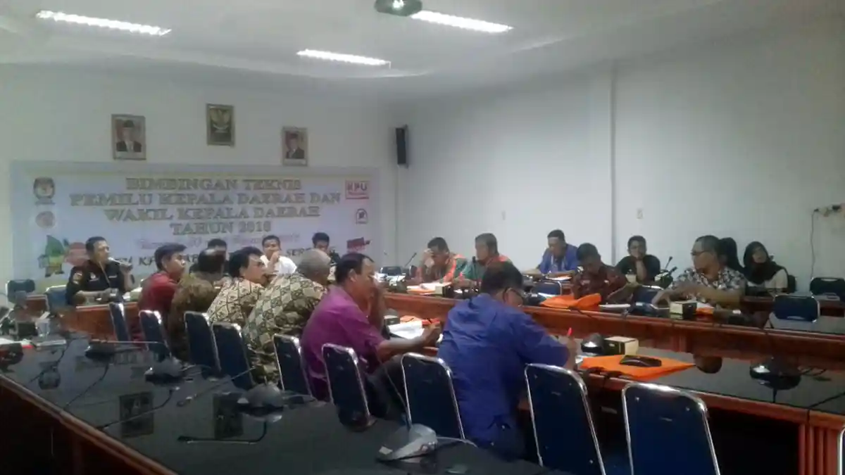 PARAH! KPU Deliserdang Gelar Bimtek Pilkada, Hanya 2 Camat yang Datang