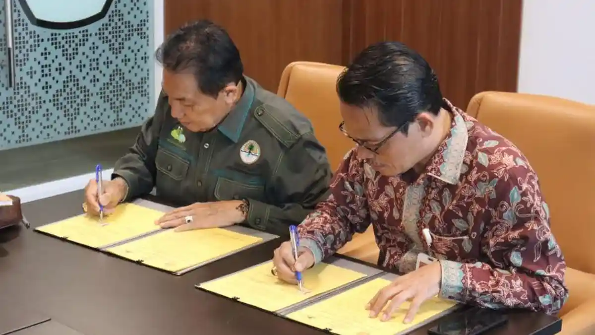 MoU UNJA–Forum DAS Dorong Pengelolaan Sungai Berkelanjutan - Tribunjambi.com