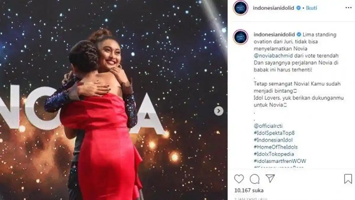 Novia Bachmid Berpeluang Dapat Wild Card? Berikut Para Kontestan yang Diselamatkan Juri Idol