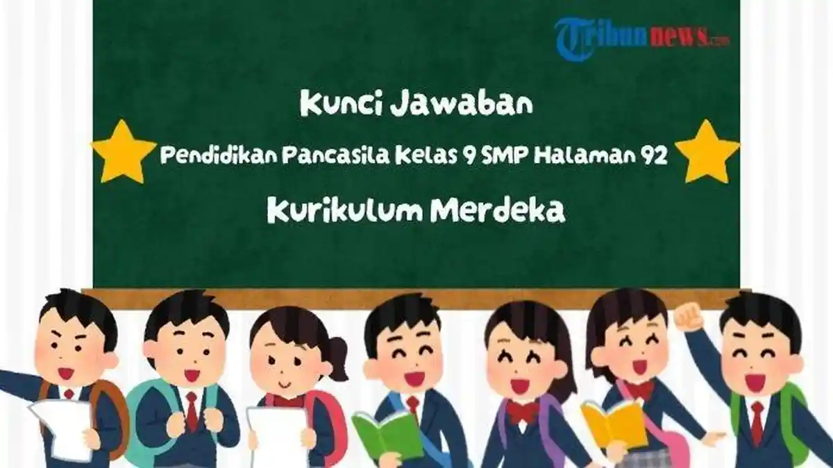 Kunci Jawaban Pendidikan Pancasila Kelas 9 SMP Uji Kompetensi Halaman 94-101 Kurikulum Merdeka