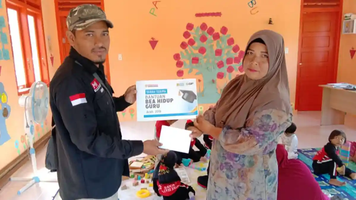 ACT Aceh Santuni Guru PAUD di Aceh Jaya dan Enam Guru Dayah di Aceh Besar