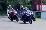 Maverick Vinales Test Ride All New Yamaha R15