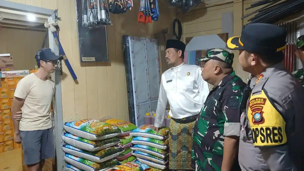 Pemkab Anambas dan Satgas Pangan Pantau Pasar Jelang Ramadan, Stok dan Harga Bapok Aman