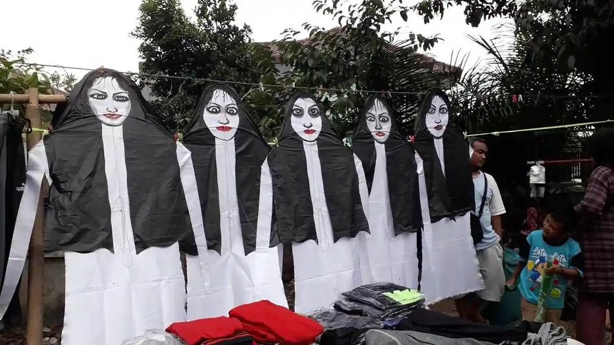 Mengenal Pembuat Layangan 'Kuntilanak' Terbang di Bogor, Sosoknya Dapat Ditemui di Tempat Ini