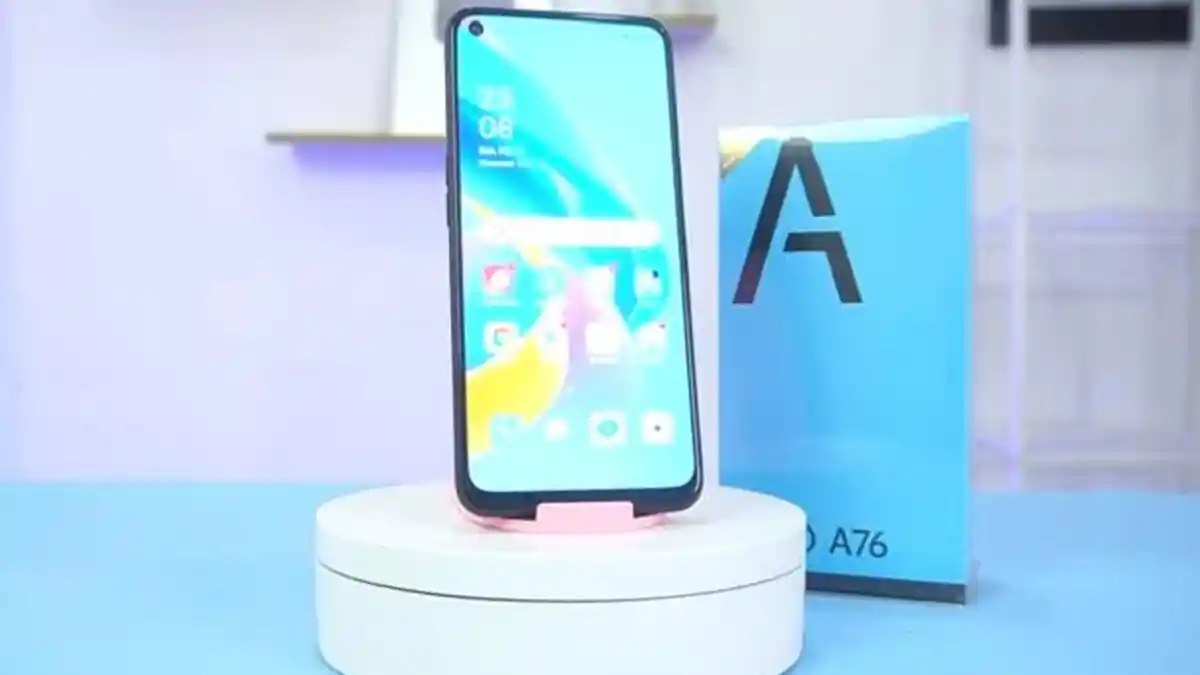 Harga HP OPPO A76 Varian RAM 6GB/128GB, Seri A Pertama yang Didukung Fast Charging 33 Watt