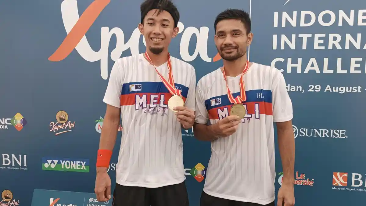 INILAH Berry Angriawan dan Rian Agung, Pasangan Ganda Putra, Berhasil Raih Medali Emas di IIC 2023
