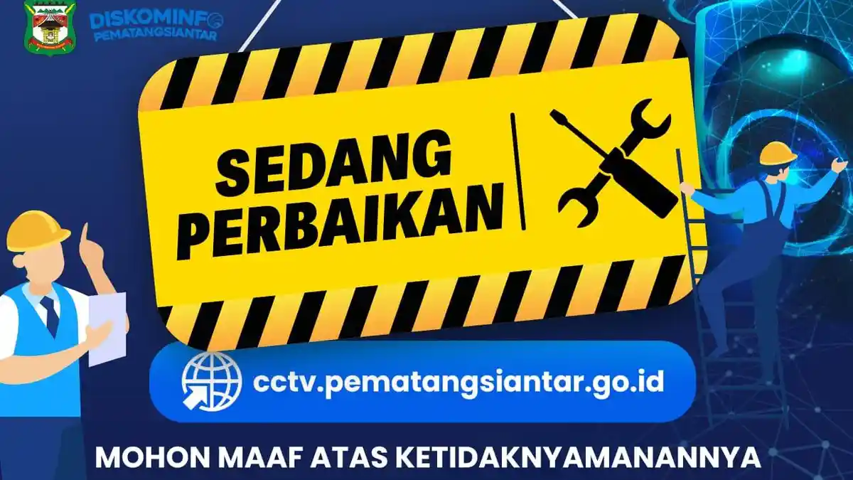 Laman Web CCTV Pelintas Kota Pematangsiantar Mengalami Serangan Siber 