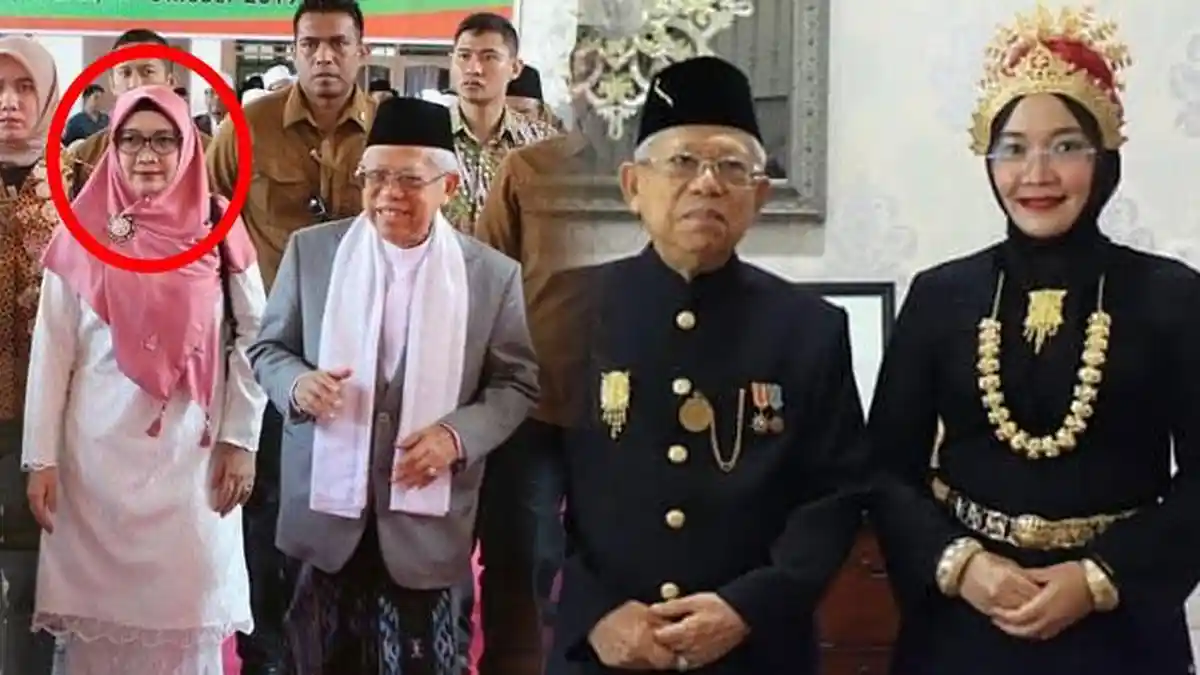 Istri Ma'ruf Amin yang Tak Banyak Disorot, Berbeda Usia Hinga 31 Tahun dan Bukan Cinta Pertama