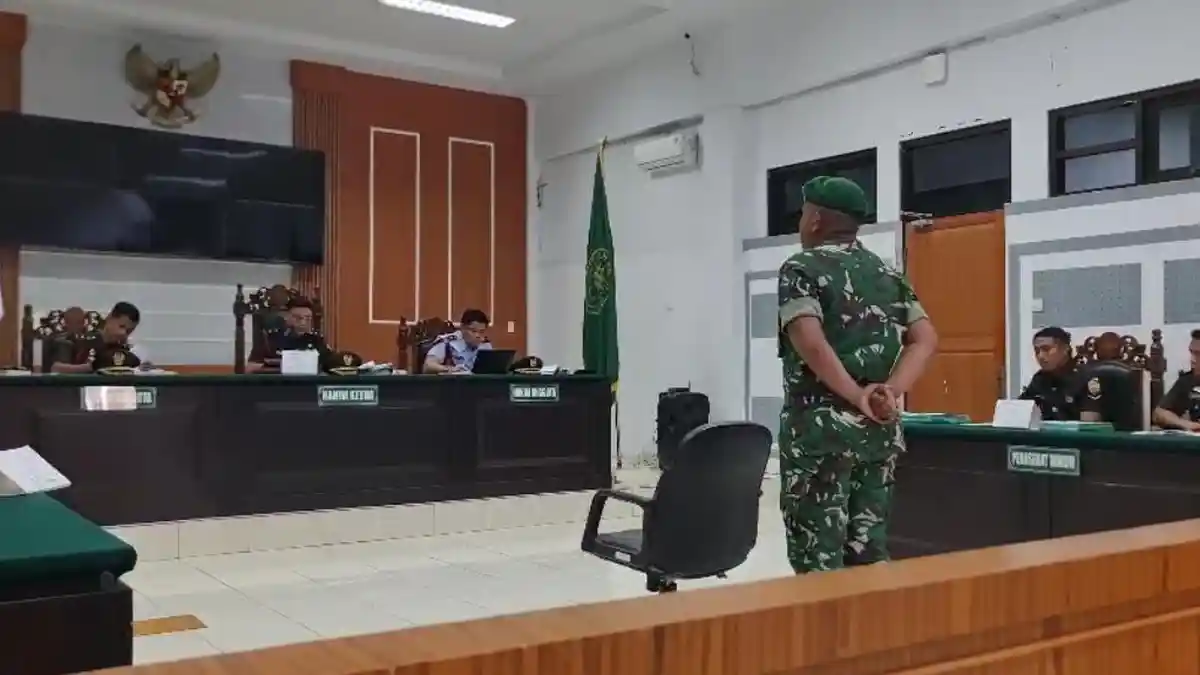 Peras Mantan Pakai Video VCS, Sertu Muhammad Fadly Dipecat dan Dipenjara 1 Tahun 6 Bulan