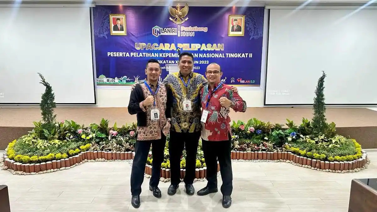 Tiga Kepala SKPK Nagan Raya Ikut Pelatihan Kepemimpinan Nasional