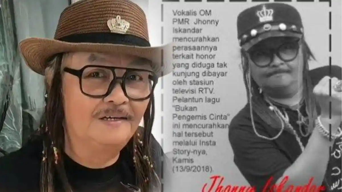 Siapa Jhonny Iskandar? Penyanyi Dangdut Bukan Pengemis Cinta Meninggal Dunia Hari ini