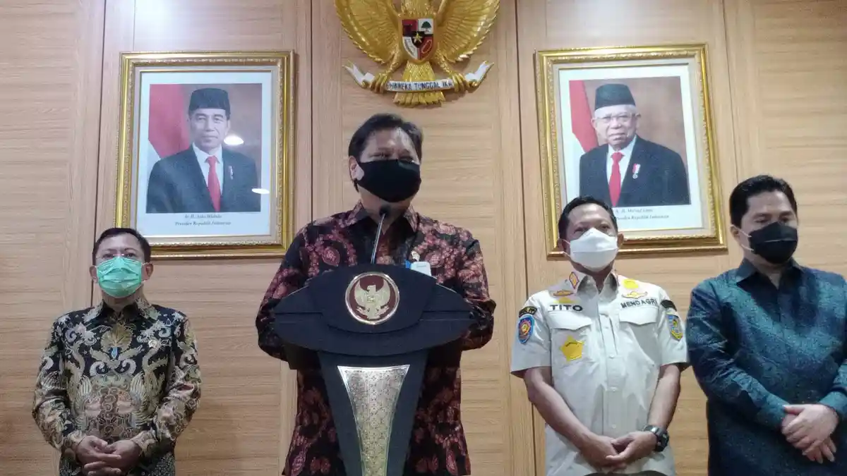 Menko Airlangga: Penanganan Covid-19, Koordinasi Pusat-Daerah Harus Ditingkatkan