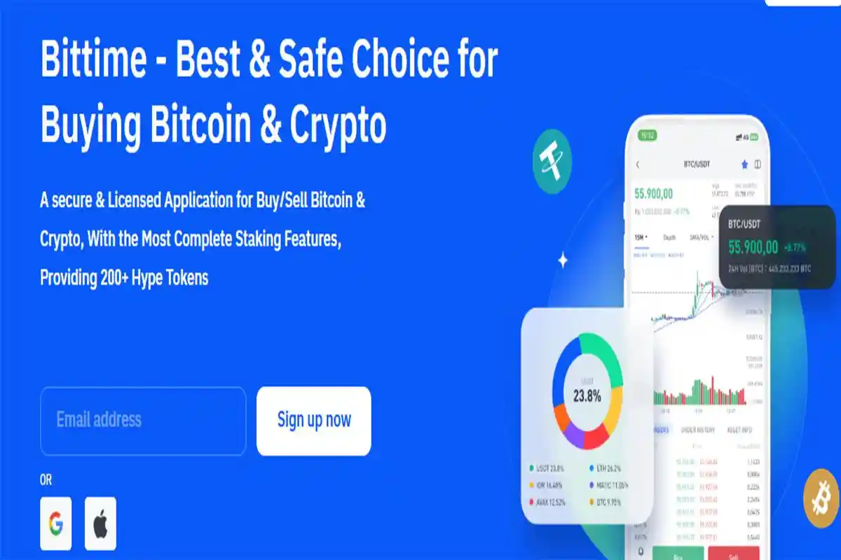 KODE Referral Bittime 2026: WHLEQE, Bittime Aplikasi Terdaftar Resmi dan Aman untuk Trading Crypto