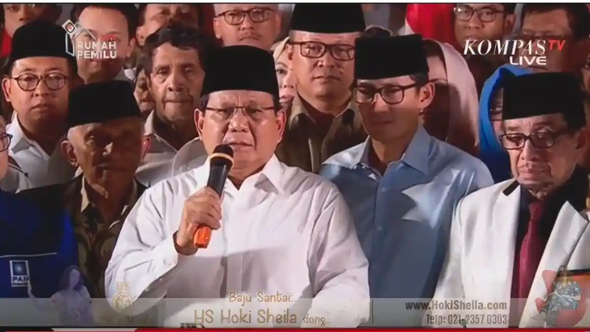 Prabowo: Sandiaga Uno Merupakan Pilihan Terbaik dari yang Ada