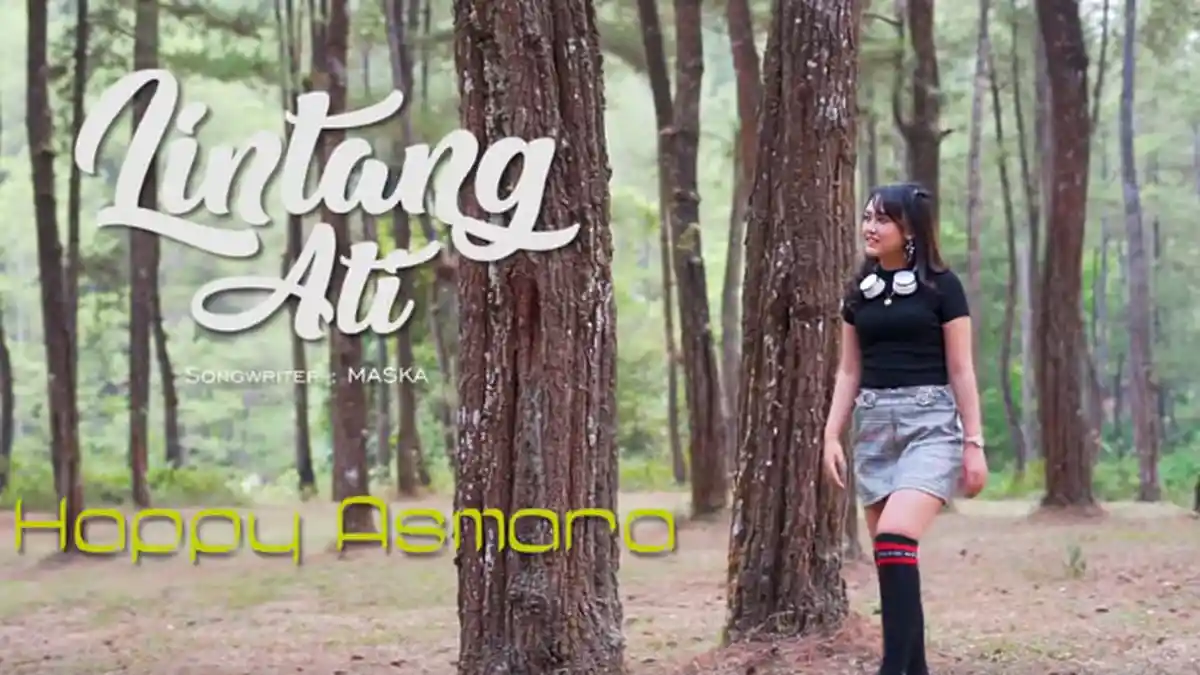 Chord & Kunci Gitar 'Lintang Ati' Happy Asmara, 'Neng Angin Tak Titipne, Roso Kangen Marang Sliramu'