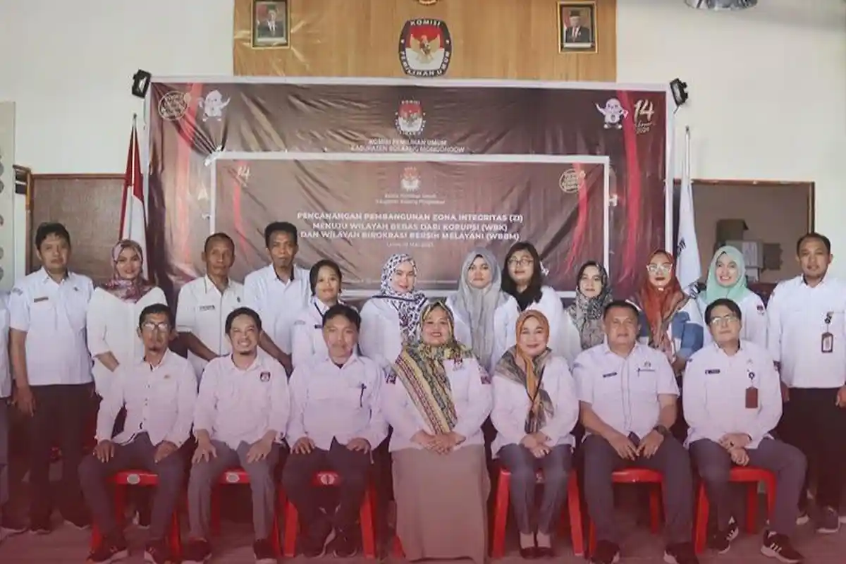 KPU Bolmong Siap Sukseskan Zona Integritas Menuju WBK dan WBBM