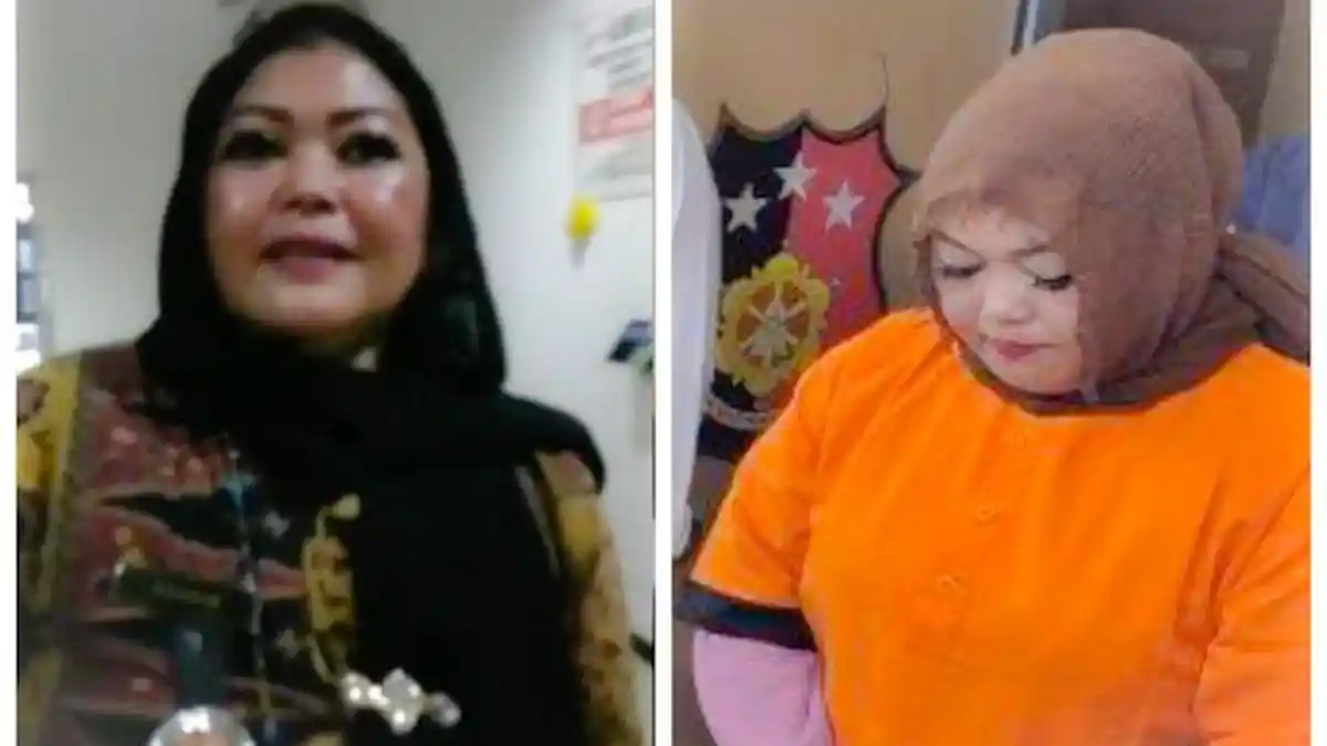 TAMPANG Bidan Zainab, Dulu Gagah saat Jabat Lurah, Kini Lesu Usai Dipecat hingga Pakai Baju Tahanan