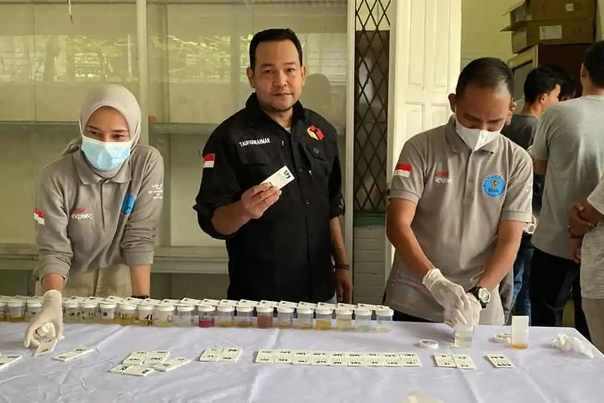 489 Calon Pengawas TPS Se-Kota Langsa Dites Narkoba, Jika Positif, Tidak Dilantik