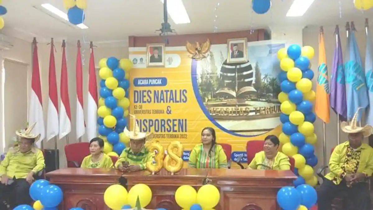UPBJJ UT Kupang Ikuti Dies Natalies ke-38 Tahun 2022