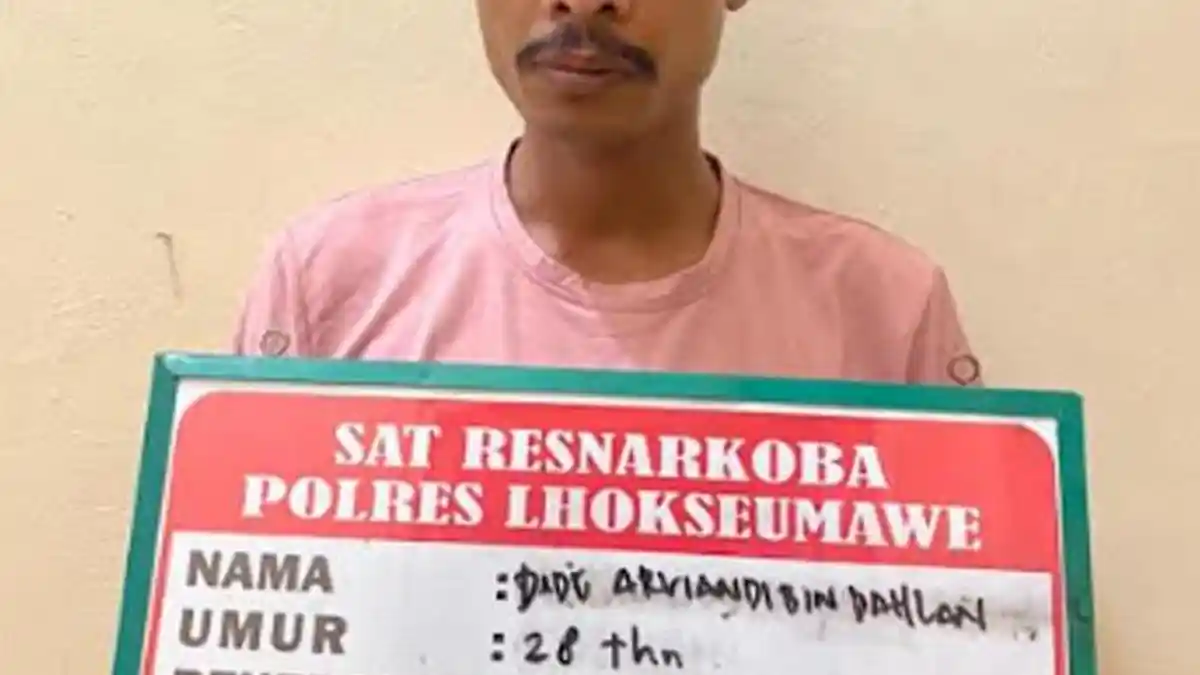 Polisi Ringkus Penjual dan Pembeli Sabu di Lhokseumawe, Berawal dari Info Warga