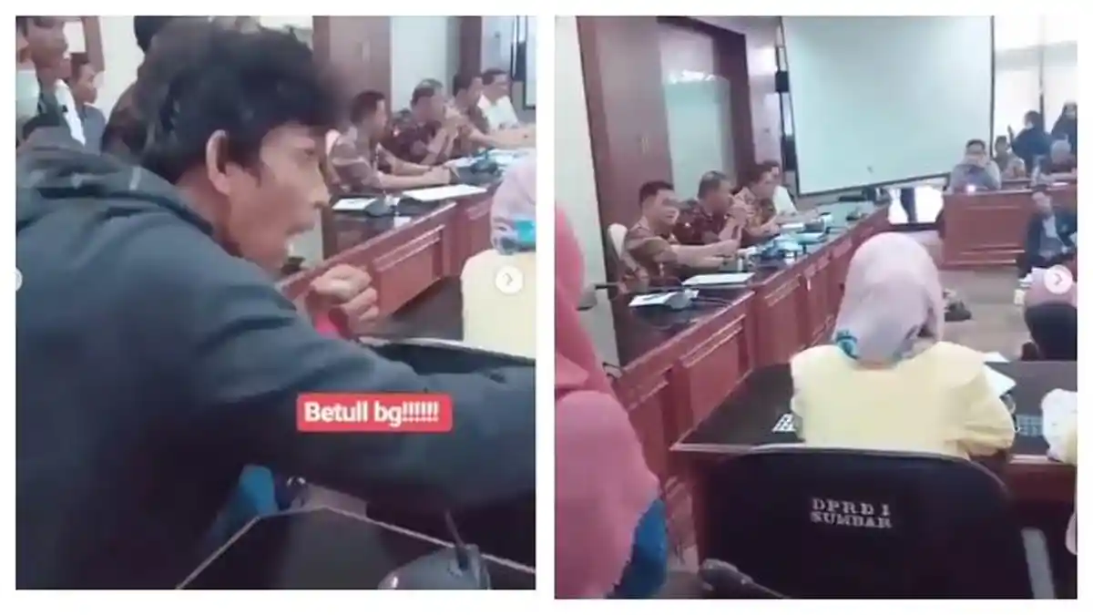 VIRAL Video Diduga DPRD Sumbar Provokasi Turunkan Jokowi, Mahasiswa yang Dengar sampai Marah-marah