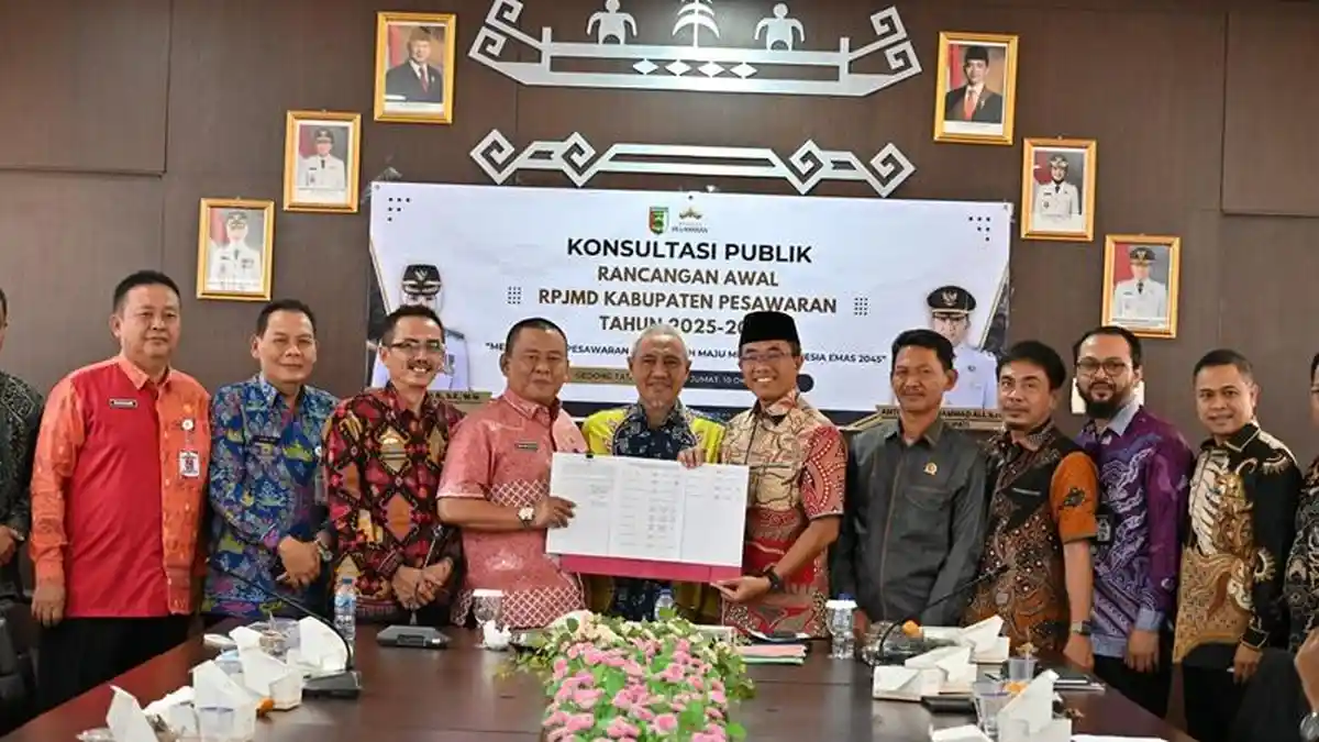 RPJMD 2025-2029 Tekankan Penguatan Ekonomi dan Pemerataan Pembangunan di Pesawaran