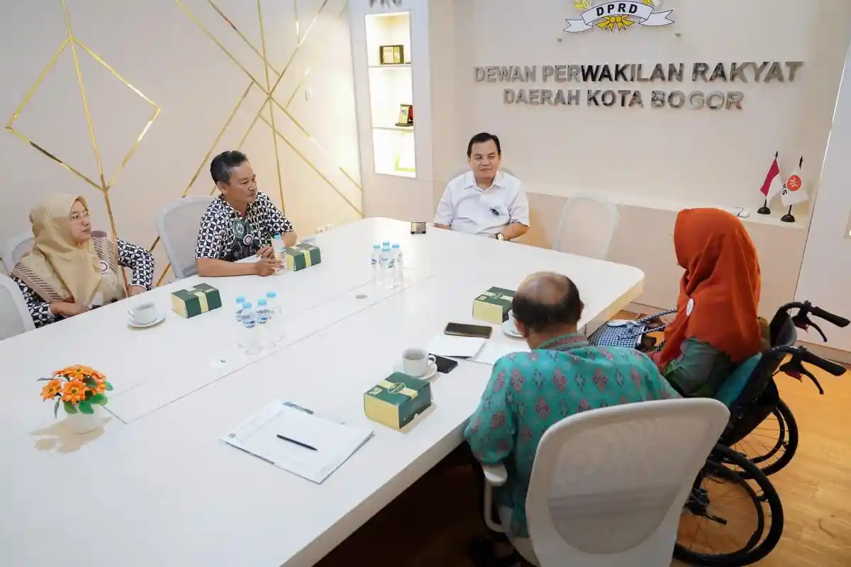 Bertemu Yayasan Difable Action Indonesia, Ketua DPRD akan Penuhi Hak Disabilitas di Kota Bogor