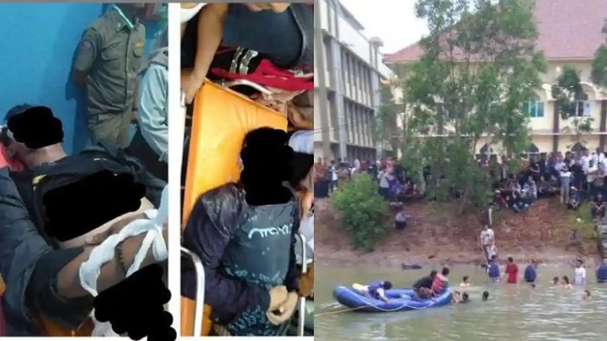 Tenggelam di Embung Belakang Kampus, Dua Mahasiswa UIN Raden Intan Lampung Ditemukan Tewas