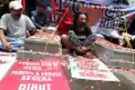 Aksi Mogok Makan di Komnas HAM