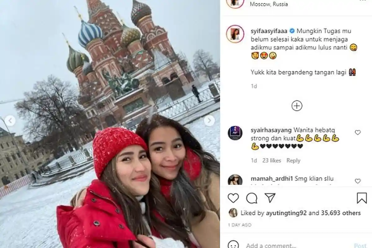 Batal Nikah dengan Adit Jayusman, Ayu Ting Ting Dapat Pesan dari Adik: Mungkin Tugasmu Belum Selesai