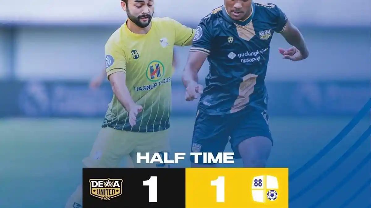 HASIL Akhir Dewa United Vs Barito Putera di Liga 1, Laskar Antasari Permalukan Tuan Rumah