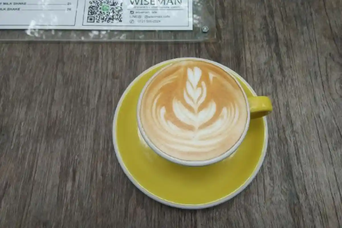 Kuliner di Lampung - Cappuccino Ala Wiseman Cafe Perpaduan Kopi Flores dan Kerinci