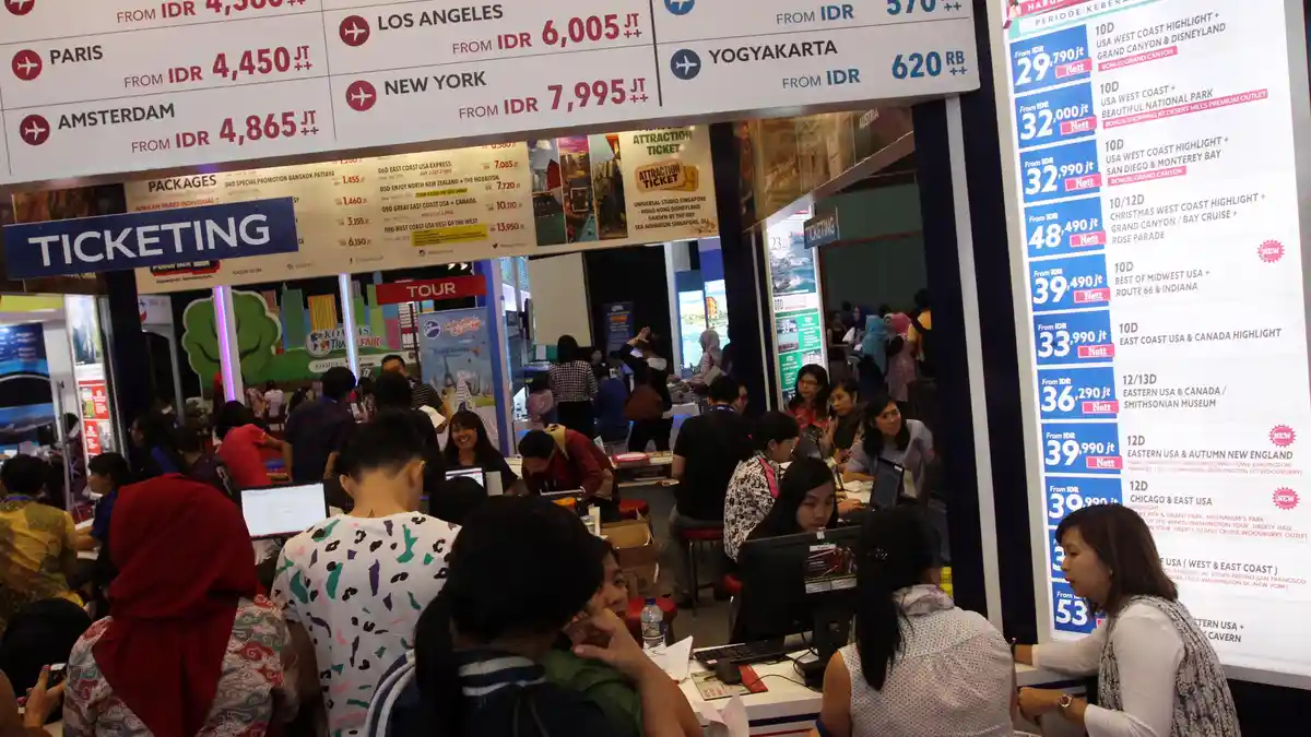 Simak Tips Berburu Tiket Pesawat Murah di Kompas Travel Fair