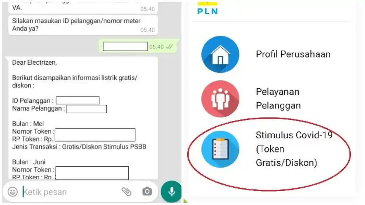 Login www.pln.co.id Klaim Token Listrik Gratis PLN hingga September 2020, Bisa via WA 08122123123